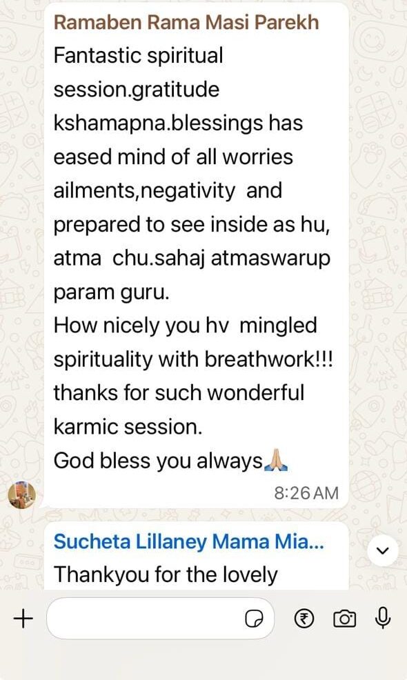 WhatsApp Testimonial