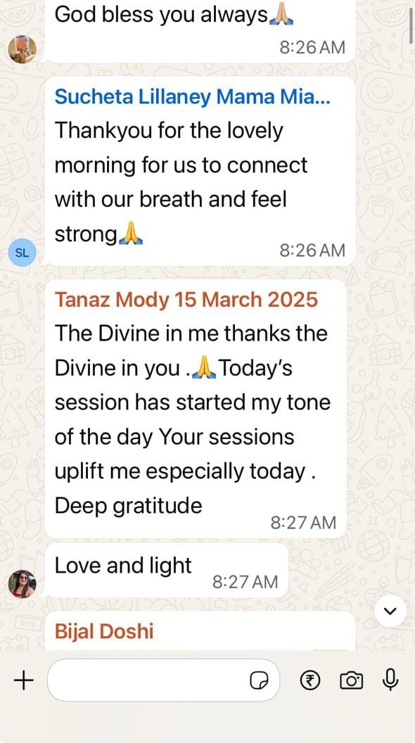 WhatsApp Testimonial